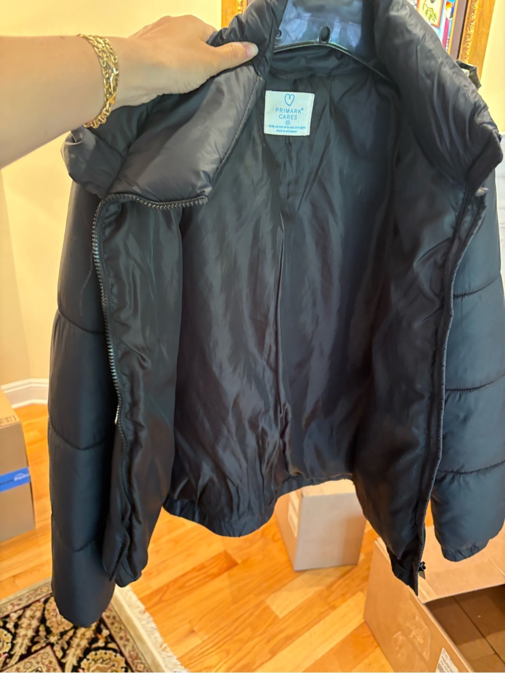 Primark Black Puffer Jacket